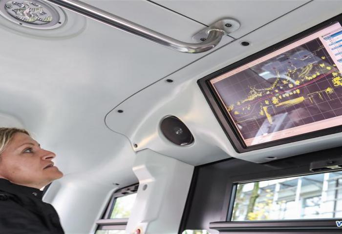 Bus Shuttle Tanpa Supir Ada di Jerman